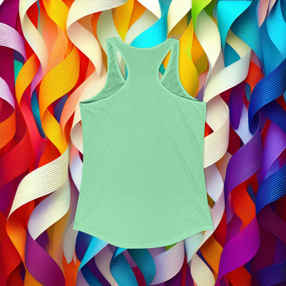 Rainbow Heart Women's Racerback Tank