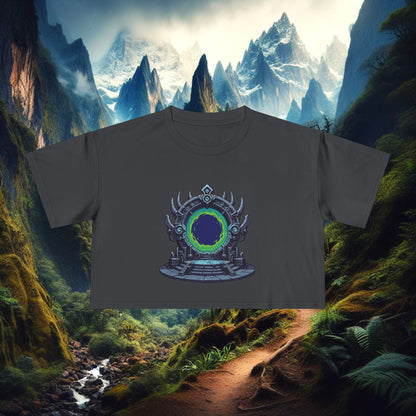 Dark Portal Women's Crop Tee