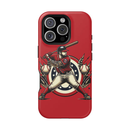 Washington Baseball At Bat Impact-Resistant Cases
