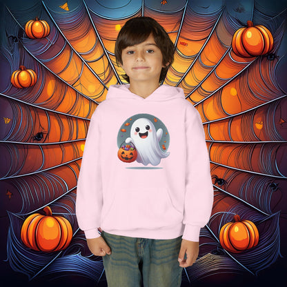 Trick or Treat Ghost Youth Hoodie