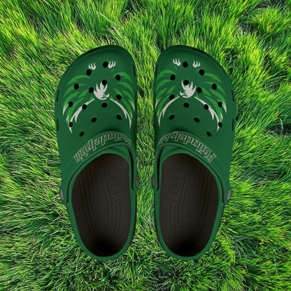 Philadelphia Eagle Logo Foam Clogs