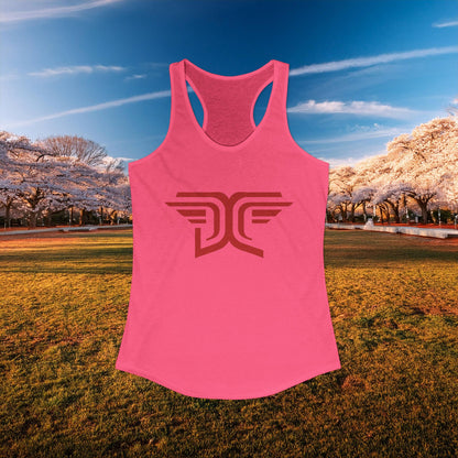Winged DC Women's Racerback Tank