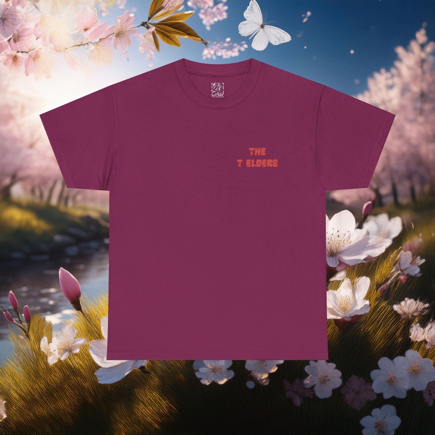 The T Elders Butterfly Unisex Cotton Tee