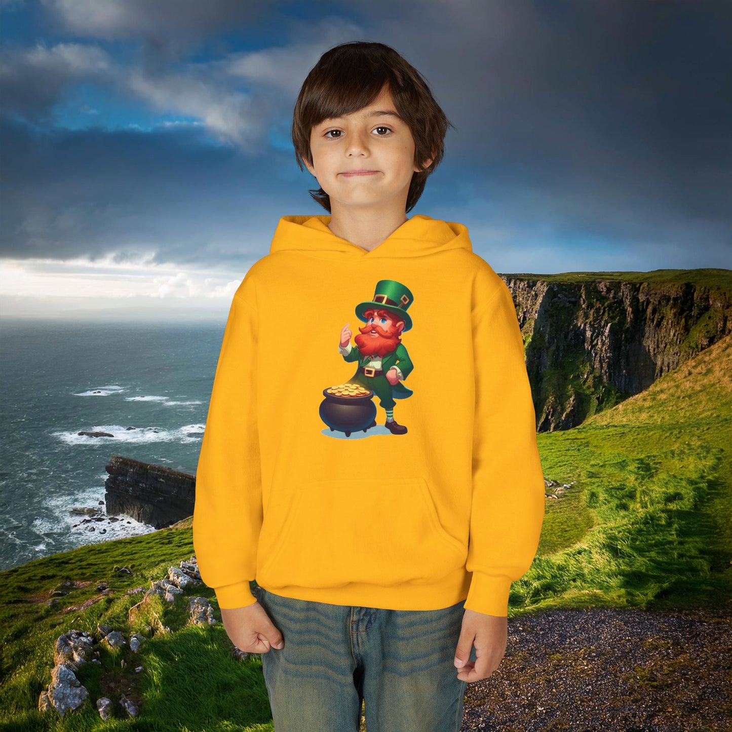 Leprechaun Youth Hoodie