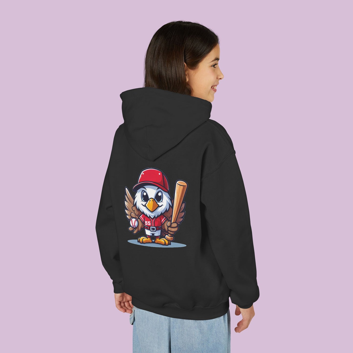 Washington Baseball Eagle Youth Hoodie