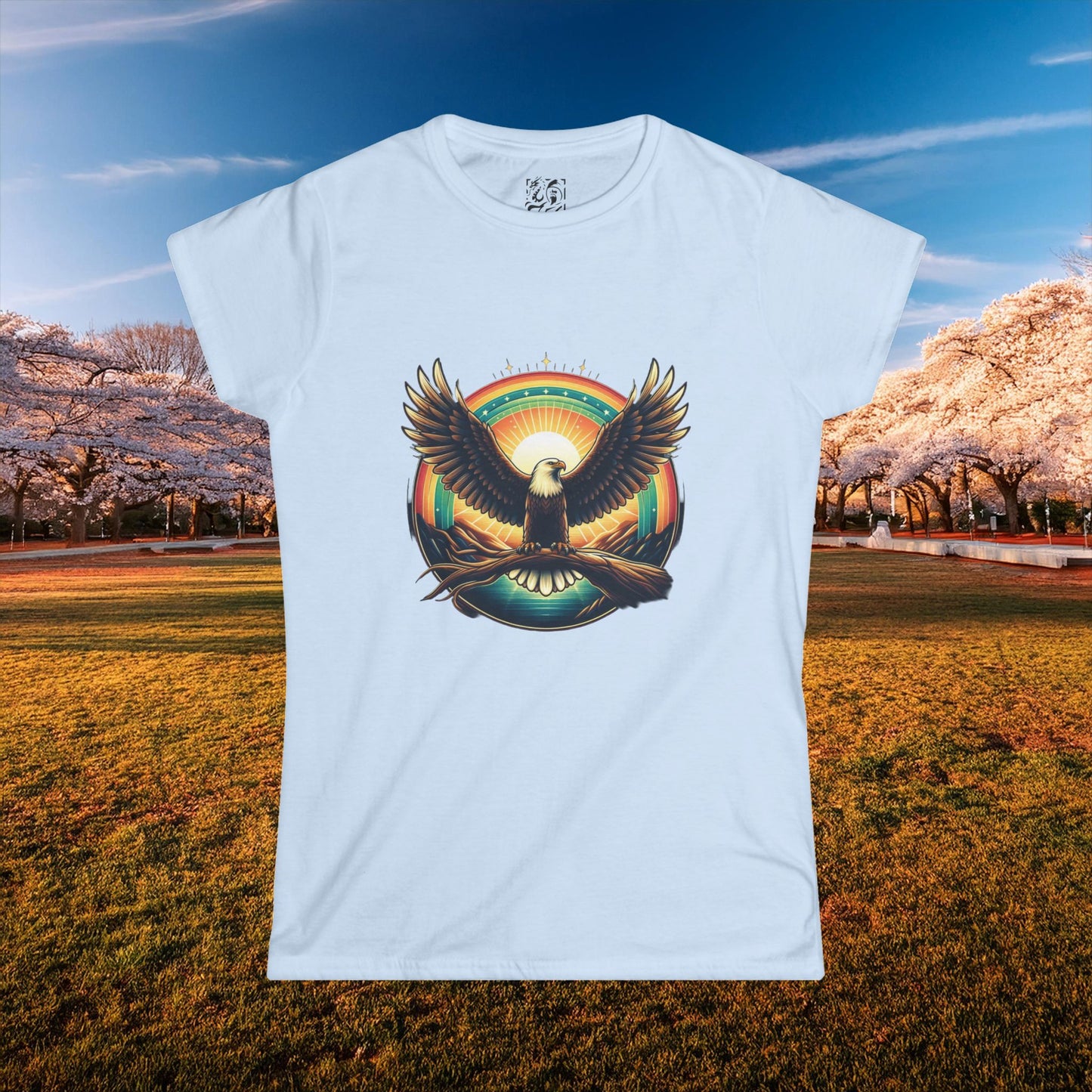 Washington Spirit Rainbow Women's Softstyle Tee