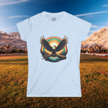 Washington Spirit Rainbow Women's Softstyle Tee