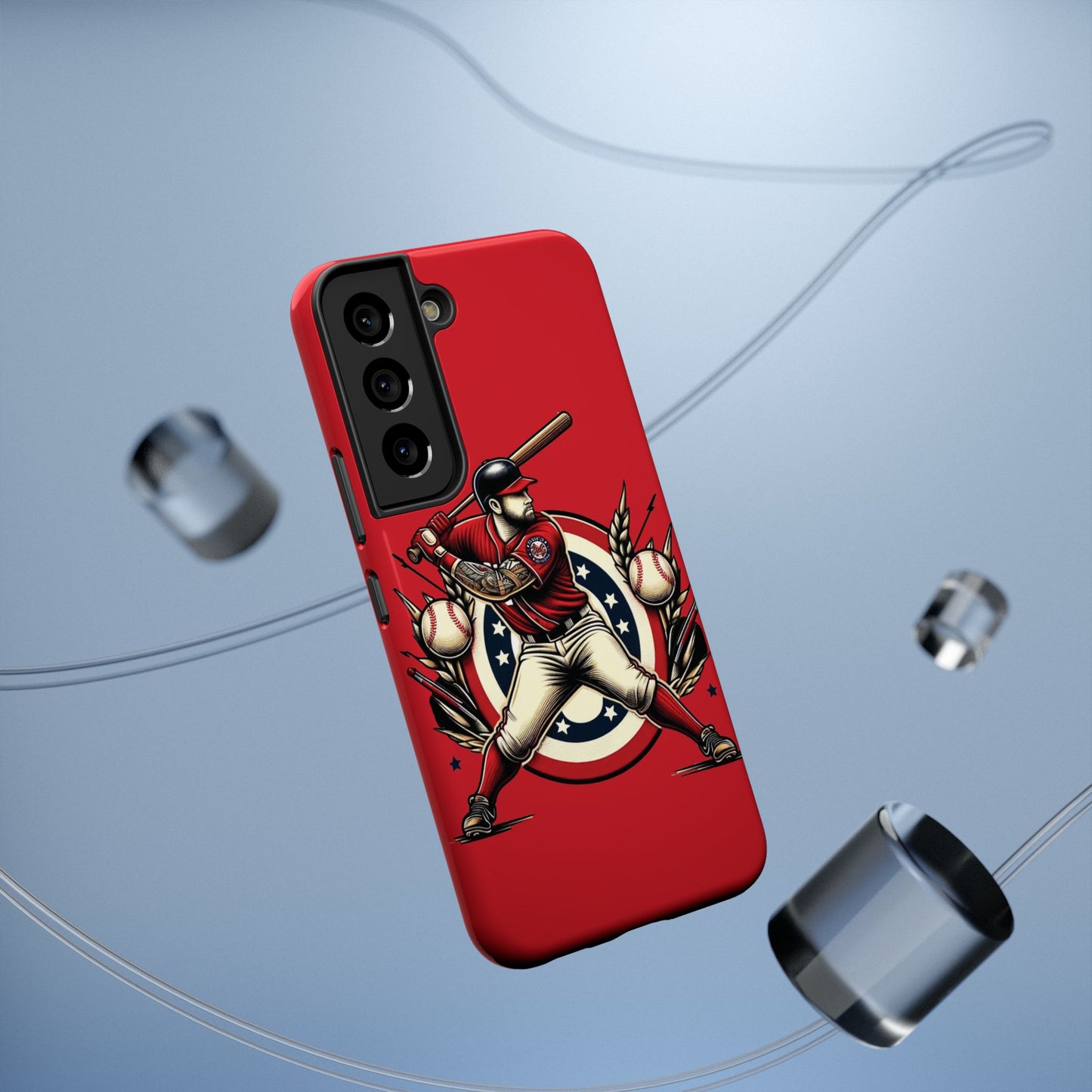 Washington Baseball At Bat Impact-Resistant Cases