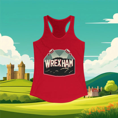 Wrexham Hollywood Sign Women's Racerback Tank
