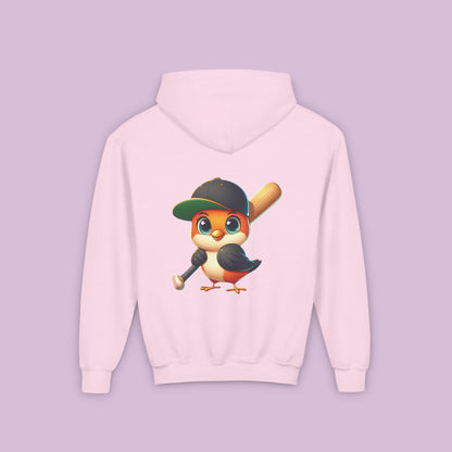 Baltimore Baseball Little Oriole Youth Hoodie