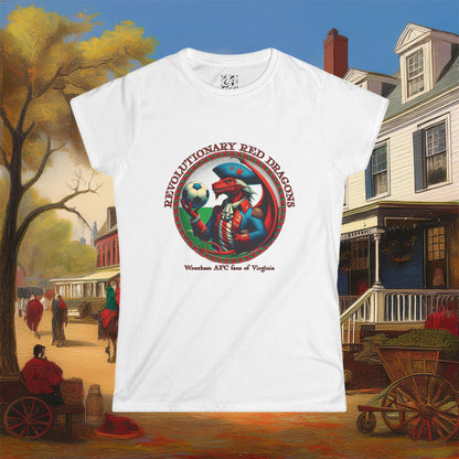 Revolutionary Red Dragons Crest Women's Softstyle Tee