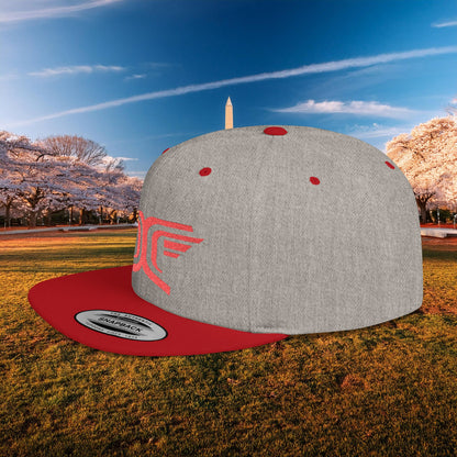 Winged DC Flat Bill Snapback