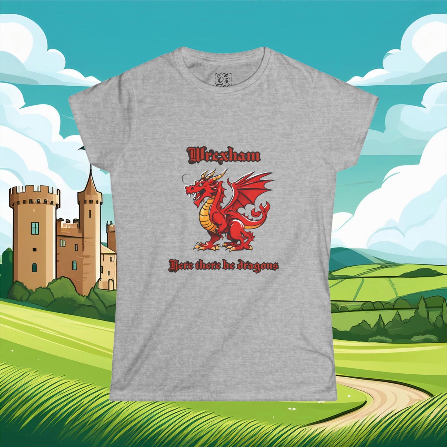 Wrexham Dragons Women's Softstyle Tee