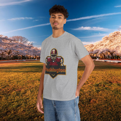 Washington Football Player Logo Tee