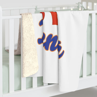 Denver Football Sherpa Fleece Blanket