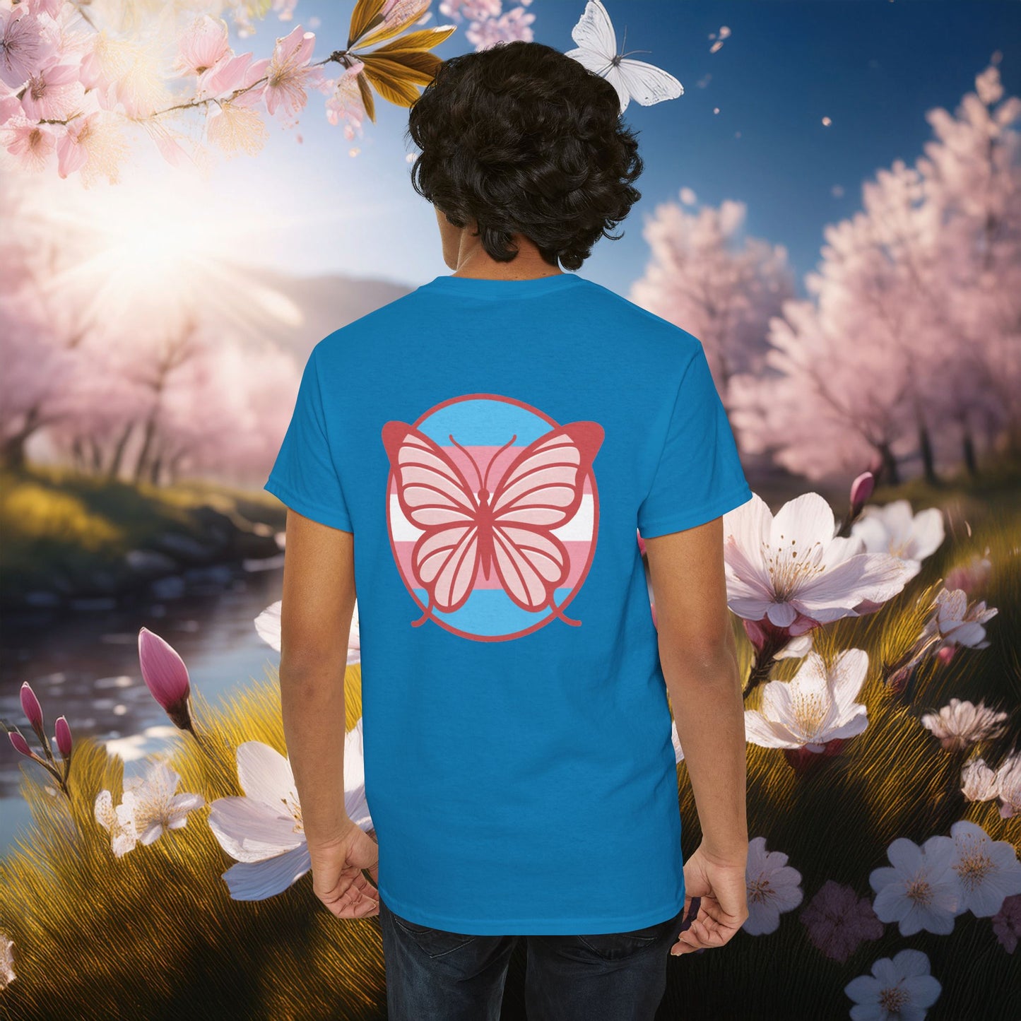 The T Elders Butterfly Unisex Cotton Tee