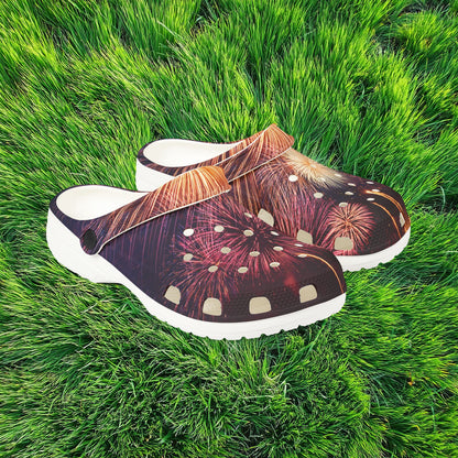 Fireworks Foam Clogs