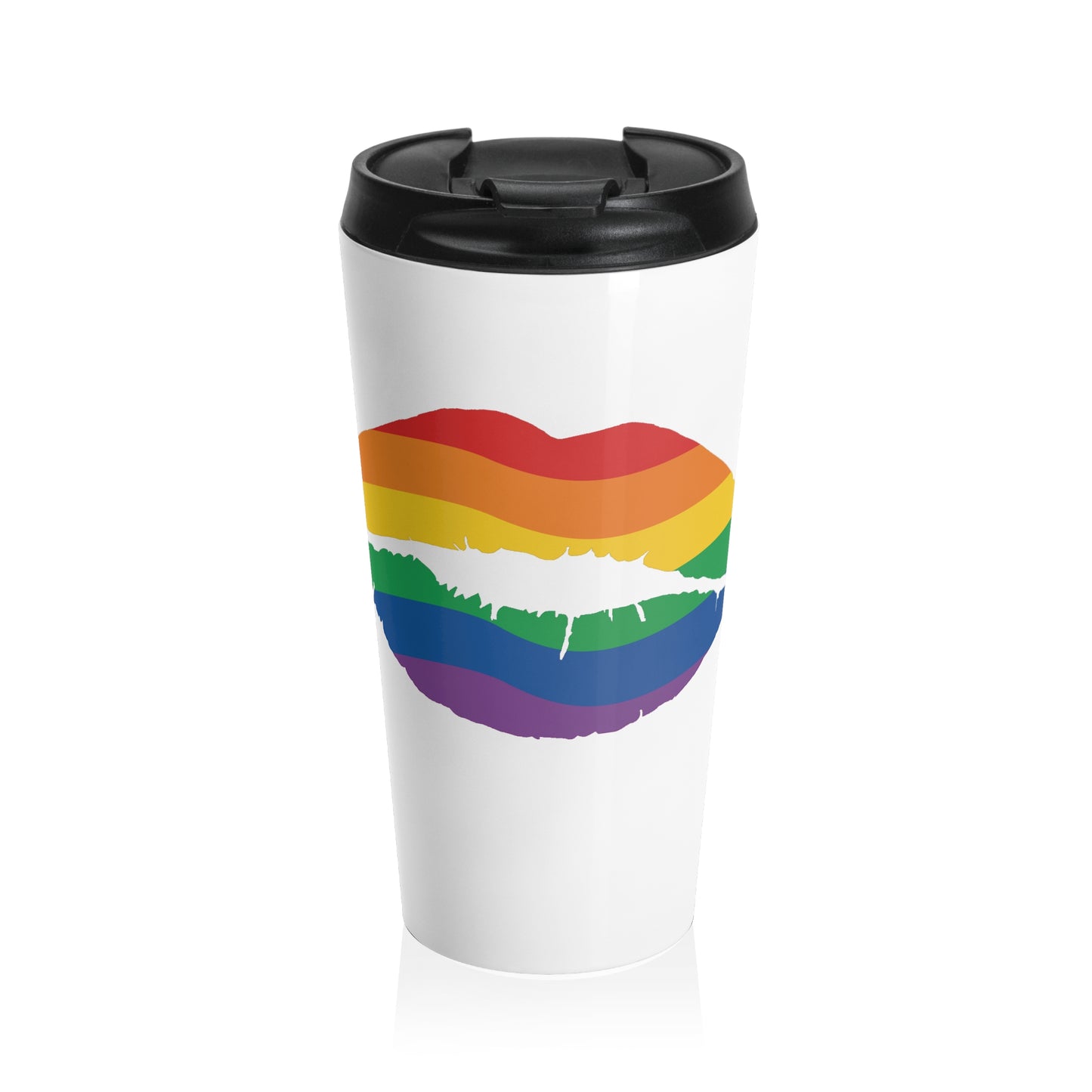 Rainbow Kiss Travel Mug
