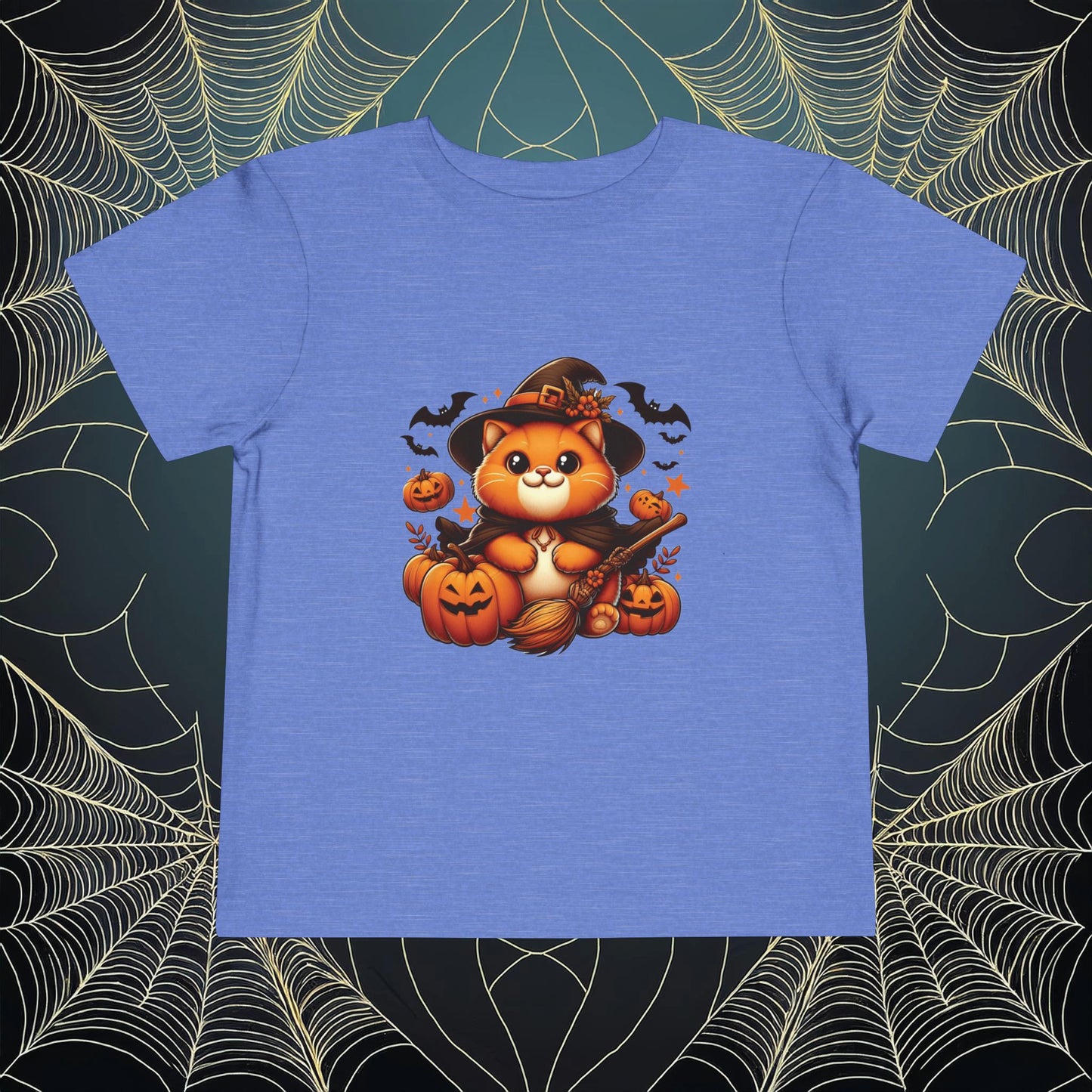 Halloween Cat Toddler Tee
