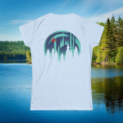 Minnesota Polar Lights Women's Softstyle Tee
