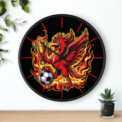 Liverpool Flames Wall Clock
