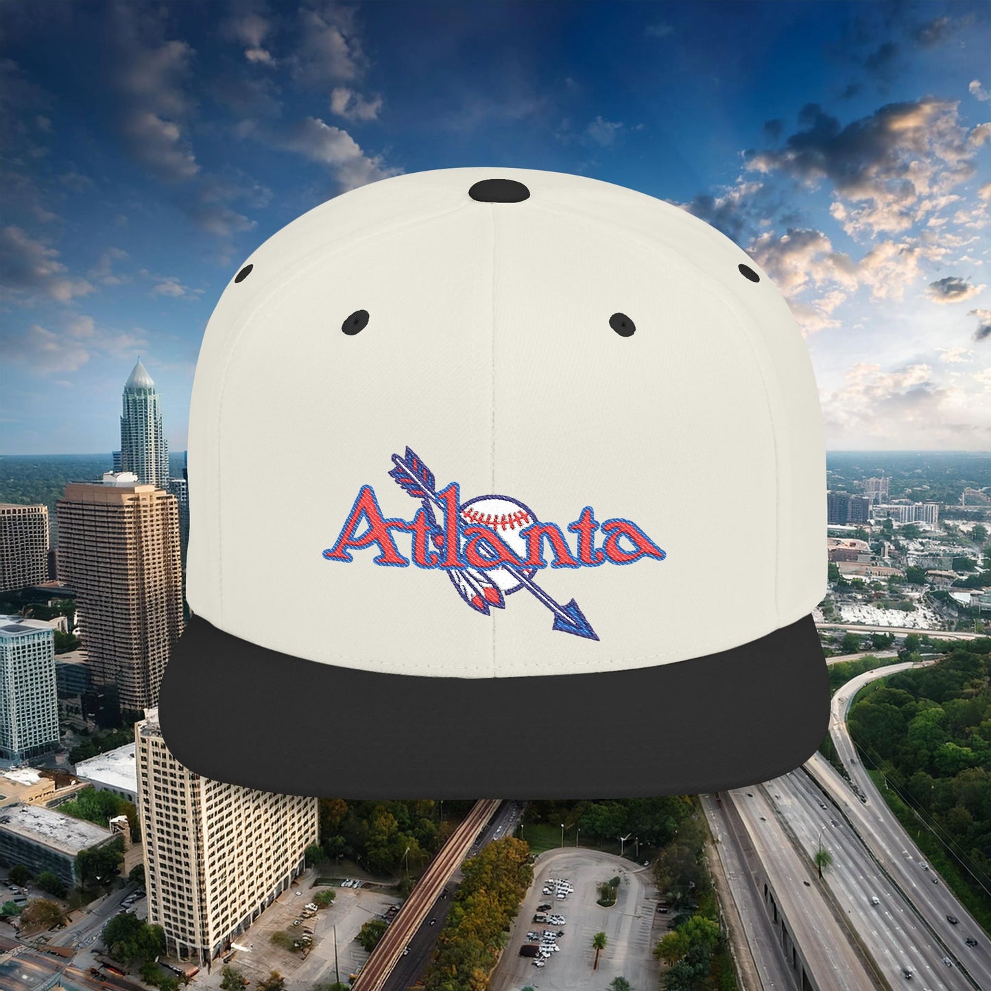 Atlanta Arrow Baseball Flat Bill Snapback