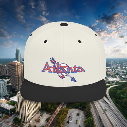 Atlanta Arrow Baseball Flat Bill Snapback