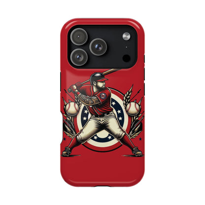 Washington Baseball At Bat Impact-Resistant Cases
