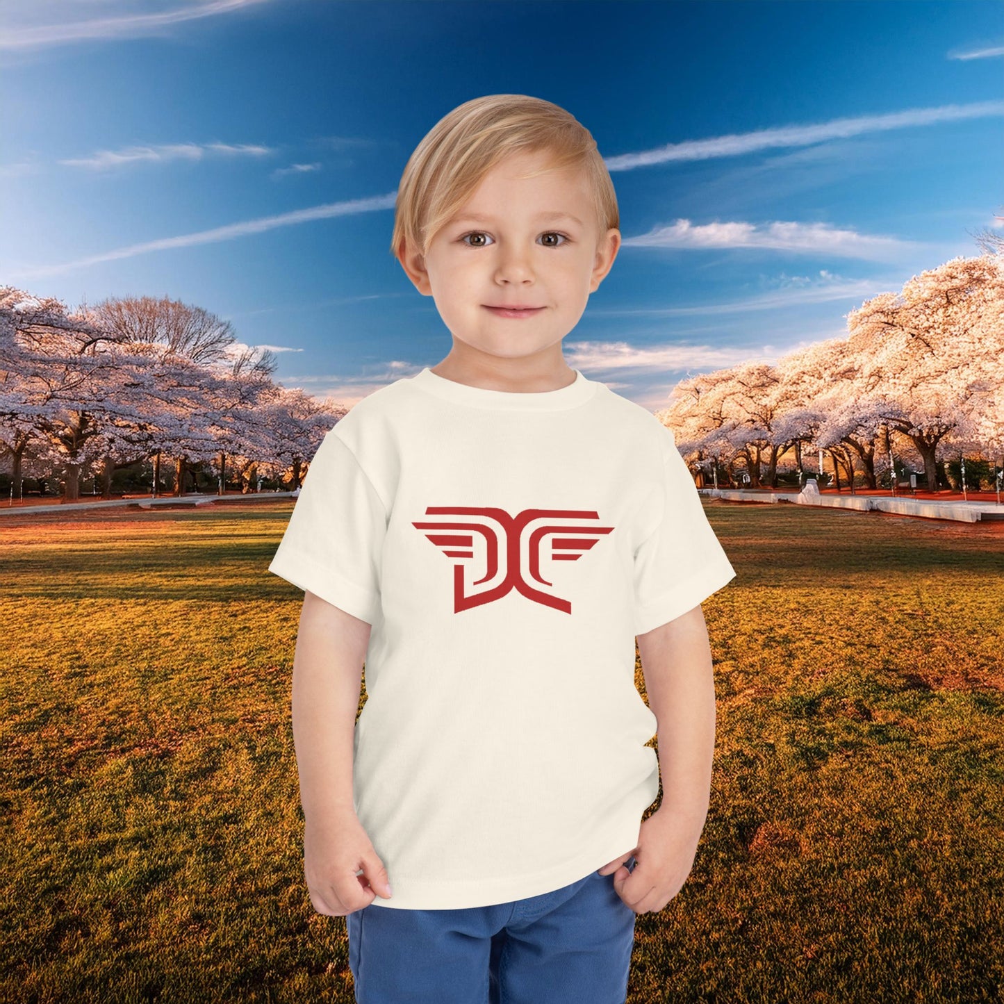Winged DC Toddler Tee