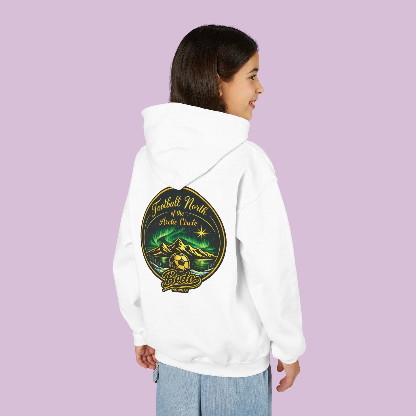 Bodø "North of the Arctic Circle" Youth Hoodie
