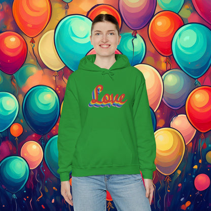 Rainbow Love Unisex Hoodie
