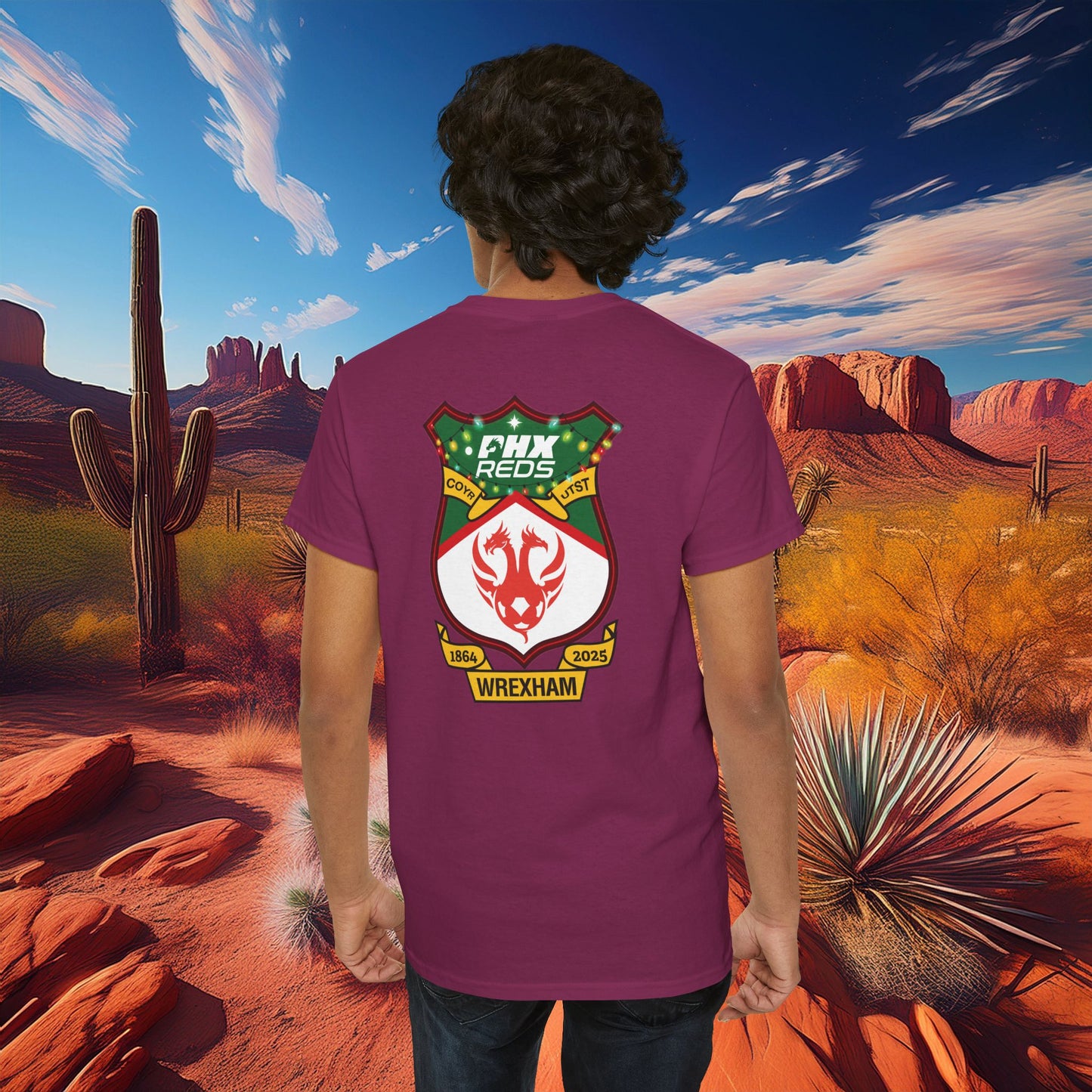 PHX Reds "Merry Wrexmas" Tee