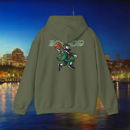 Boston Basketball Logo Hoodie