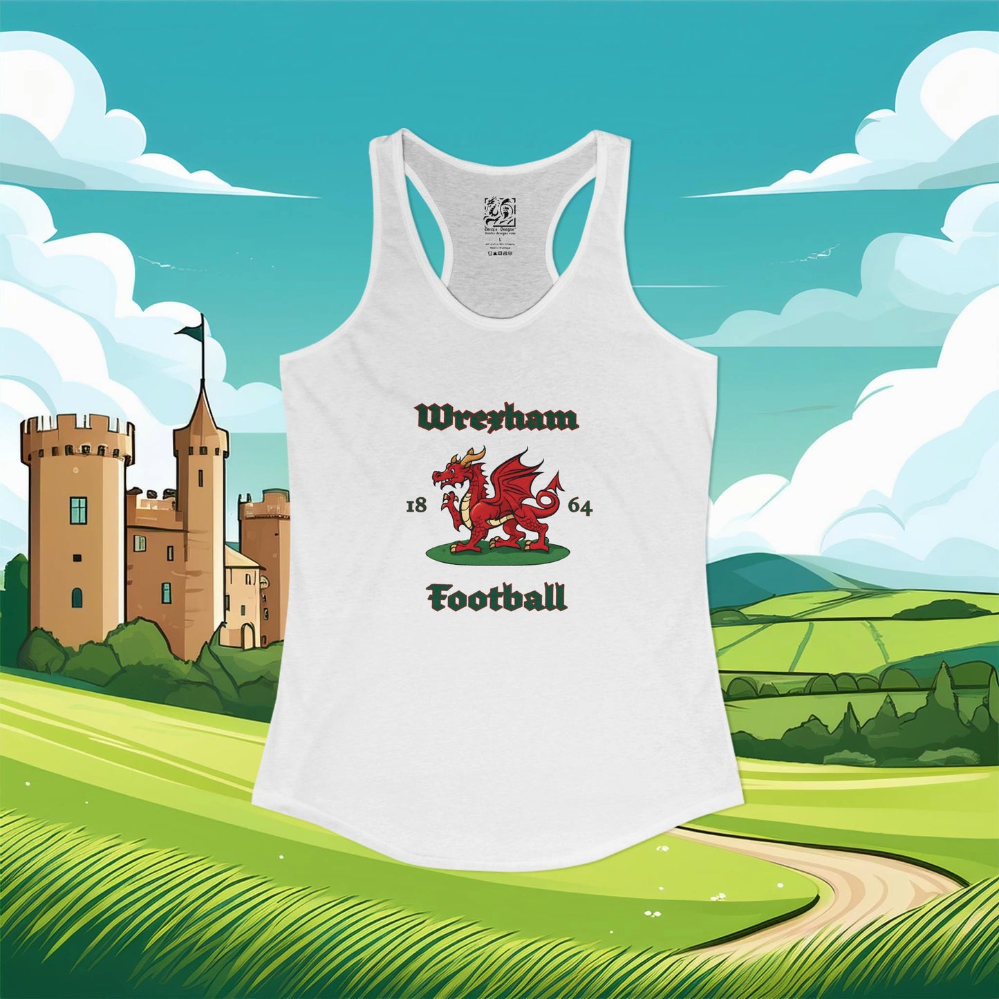 Wrexham Football Women's Ideal Racerback Tank