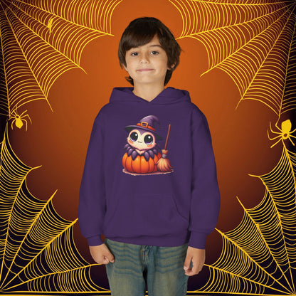 Halloween Spider Youth Hoodie