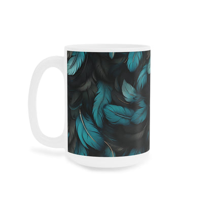 Newcastle United Feather Ceramic Mugs (11oz\15oz)