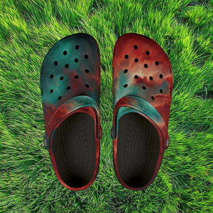 Liverpool Red Galaxy Foam Clogs
