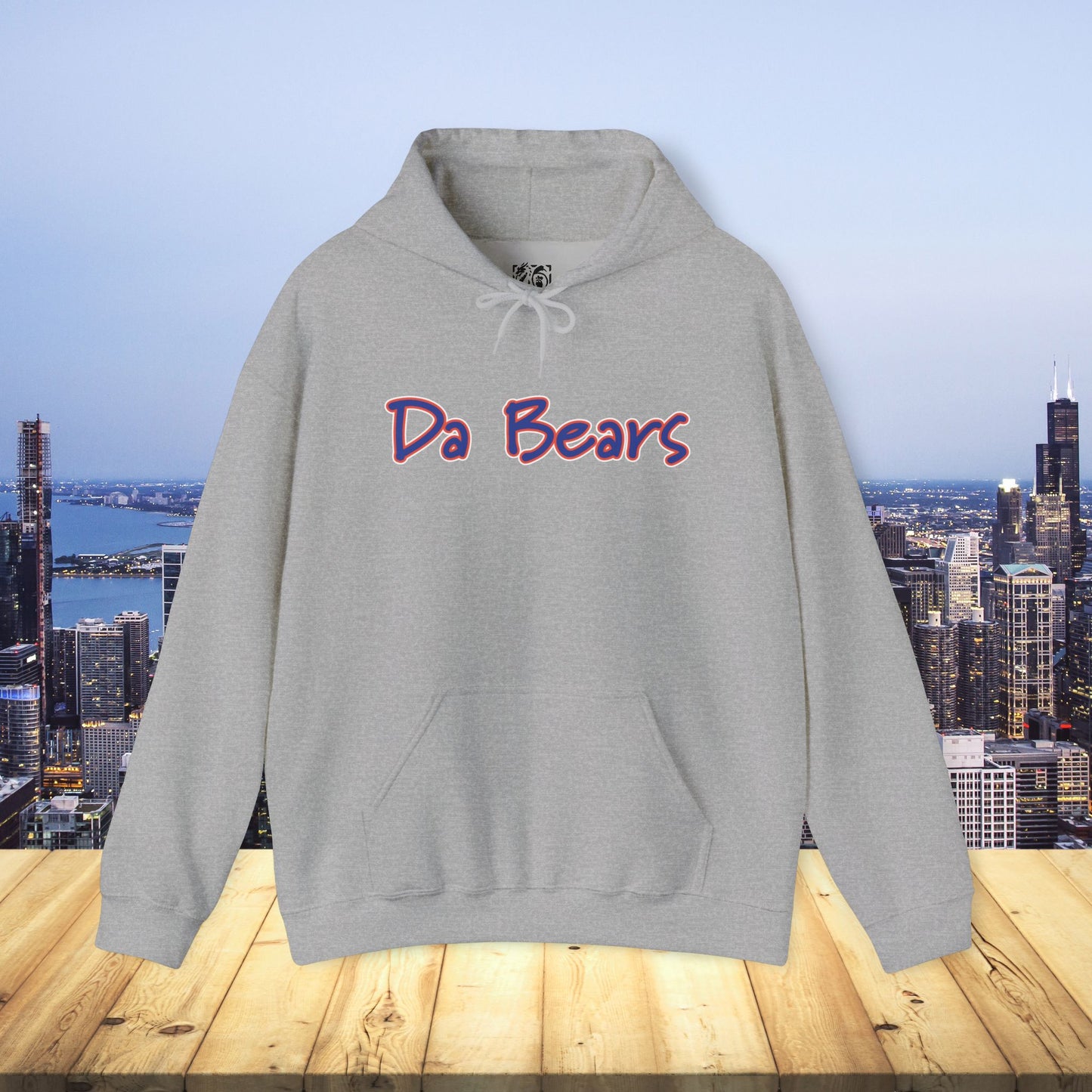 Da Bears Logo Hoodie