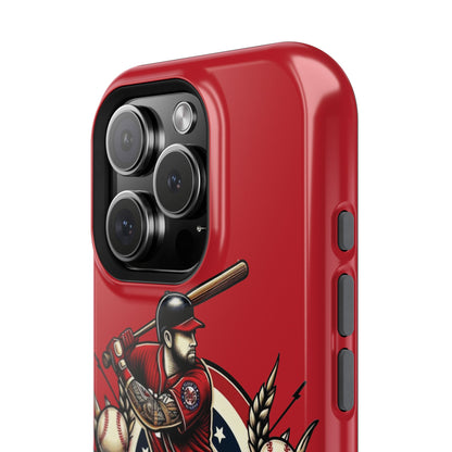 Washington Baseball At Bat Impact-Resistant Cases