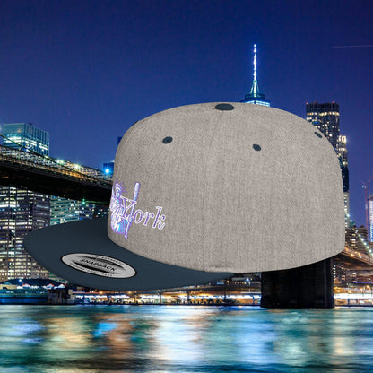 New York Lady Liberty Flat Bill Snapback