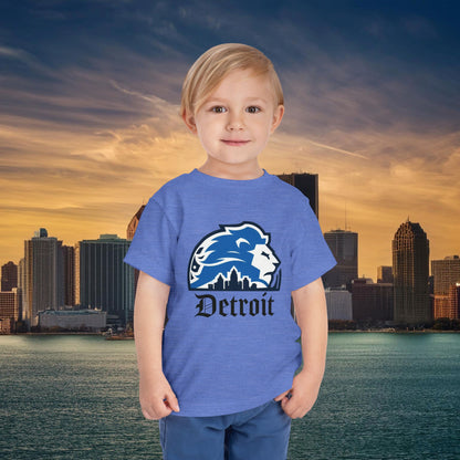 Detroit Football Skyline Toddler Tee
