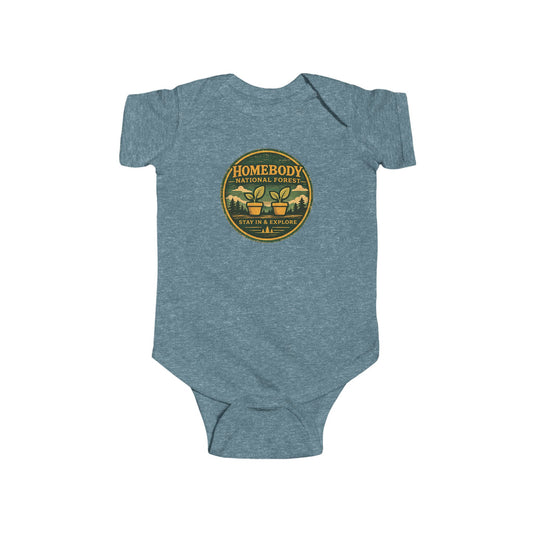 Homebody Natural Forest Infant Bodysuit