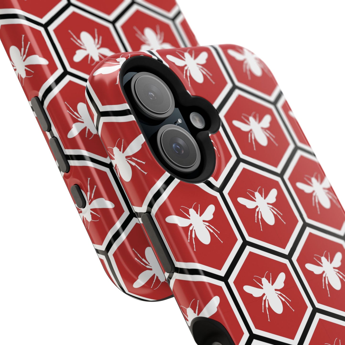 Honeycomb Bee Impact-Resistant Phone Case