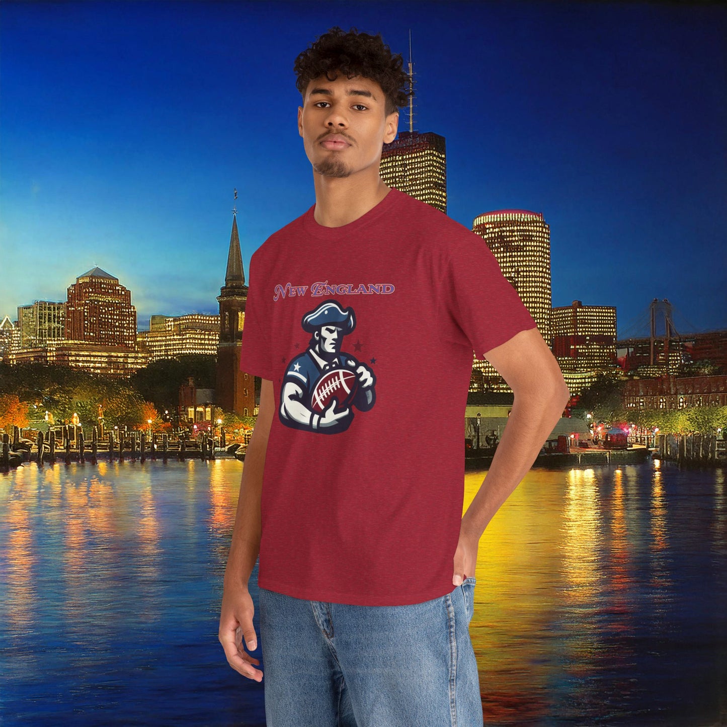 New England Football Tee