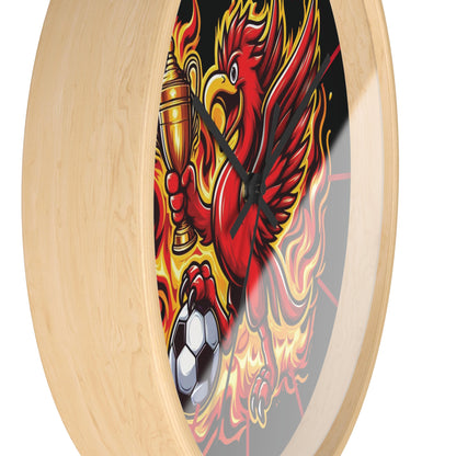 Liverpool Flames Wall Clock