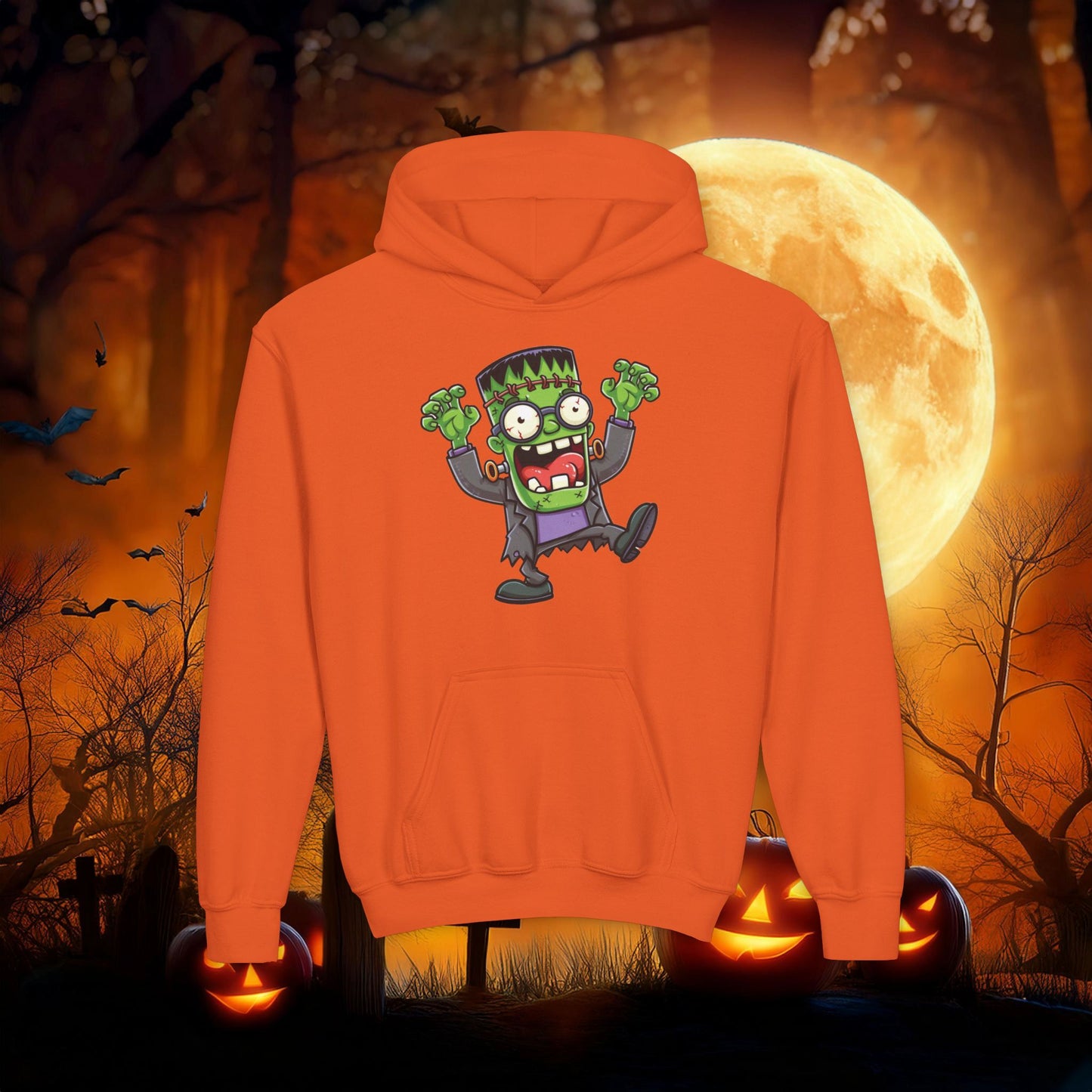 Frankenstein's Monster Youth Hoodie