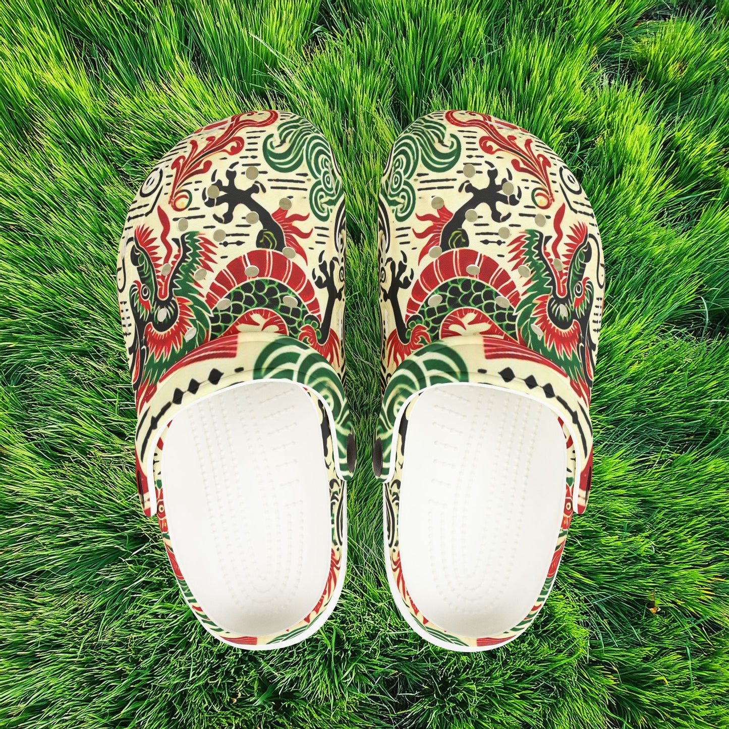 Dragon Dance Kid's Foam Clogs