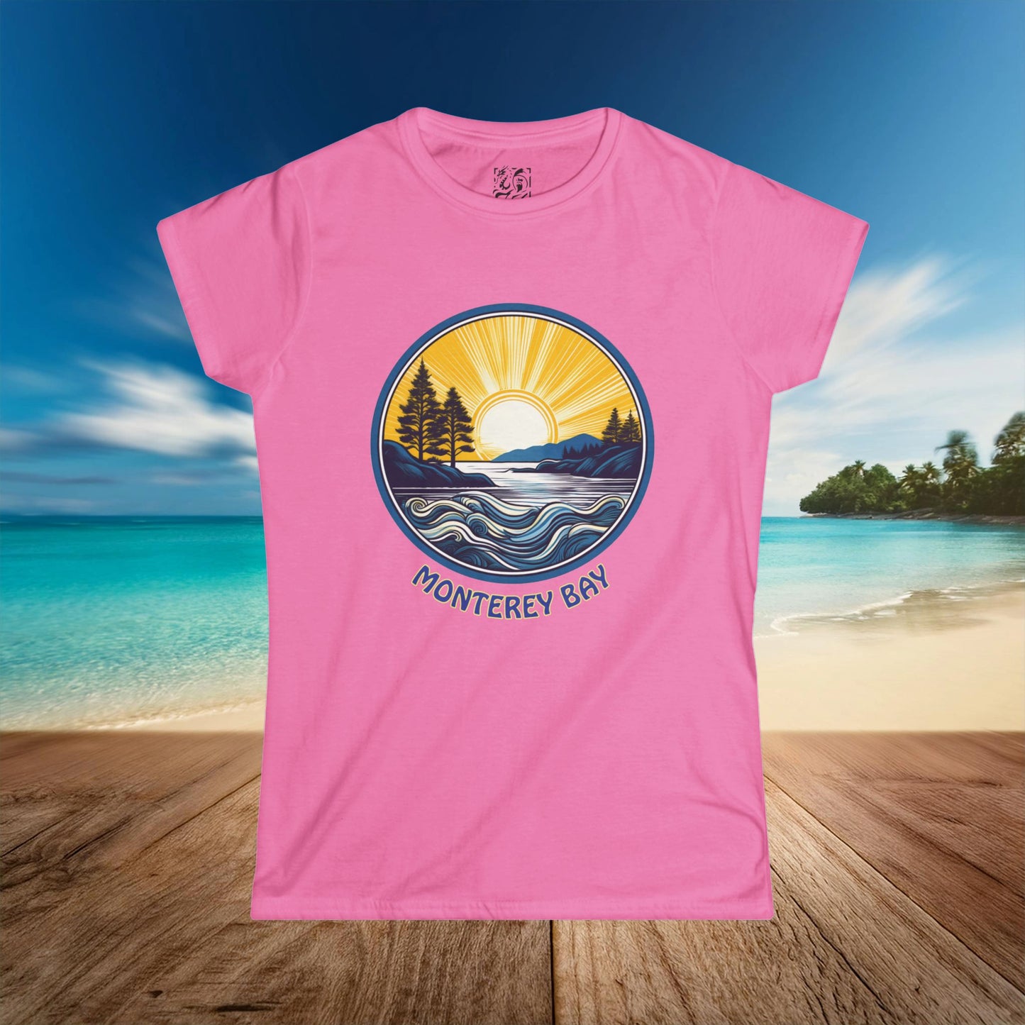 Monterey Bay Big Sur Women's Softstyle Tee