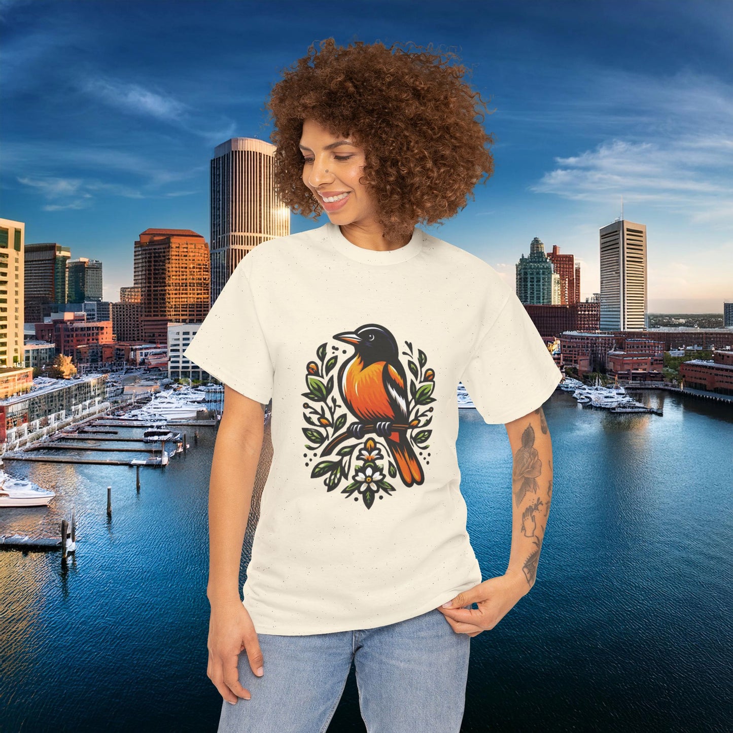 Baltimore Baseball Branch Tee