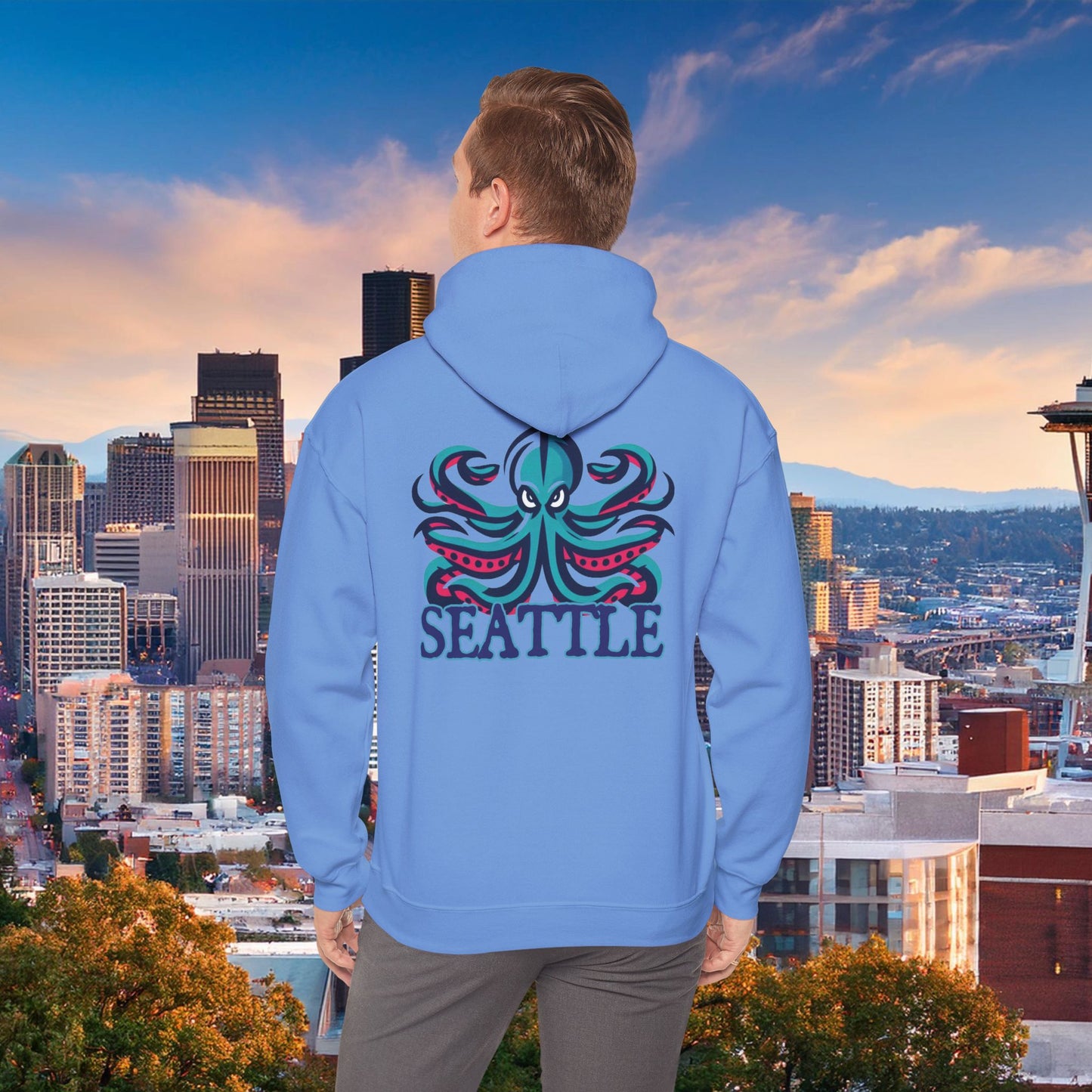 Seattle Hockey Logo Hoodie